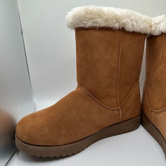 CUSHIONAIRE Women's pull on boot +Memory Foam - Picture 7 of 7